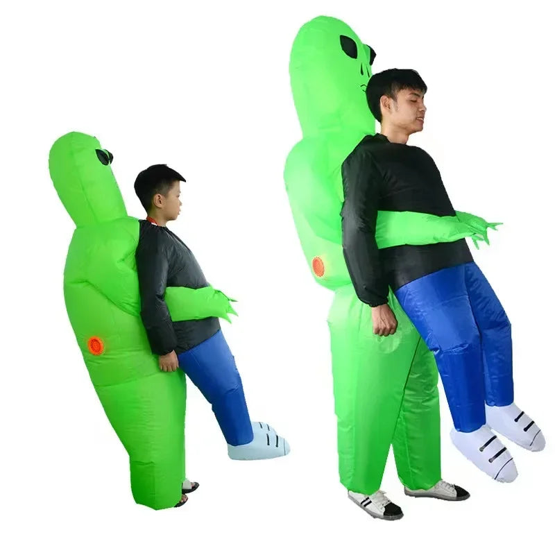 Adult Kids Alien Inflatable Costume Cosplay Costume Halloween Costume For Man Woman