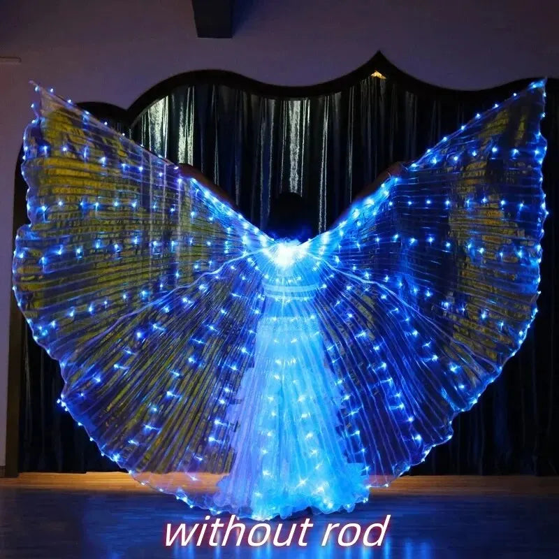 Luminous Butterfly LED Wings