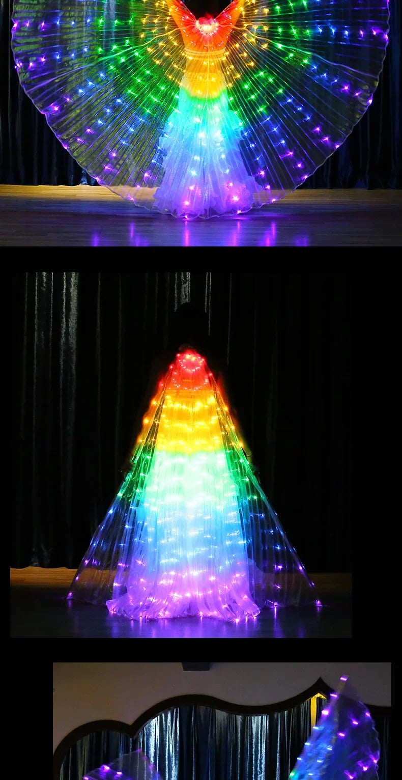 Luminous Butterfly LED Wings
