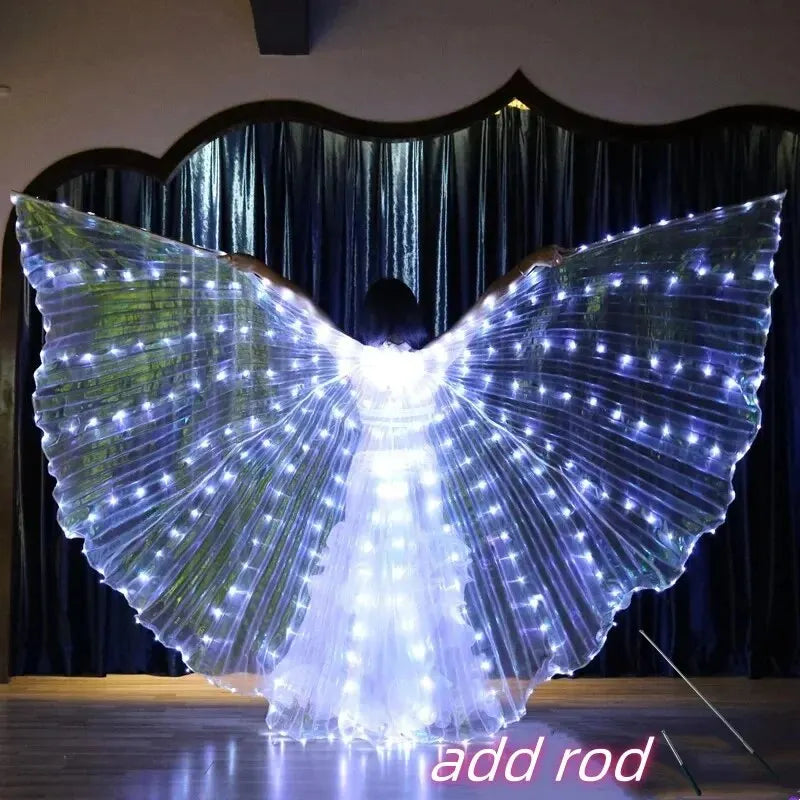 Luminous Butterfly LED Wings