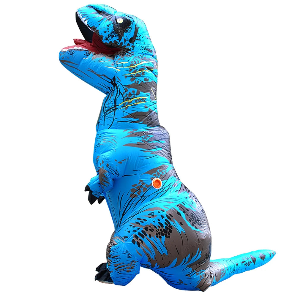 T-Rex Dinosaur Inflatable Costume Full Body Dinosaur for Adult Kids