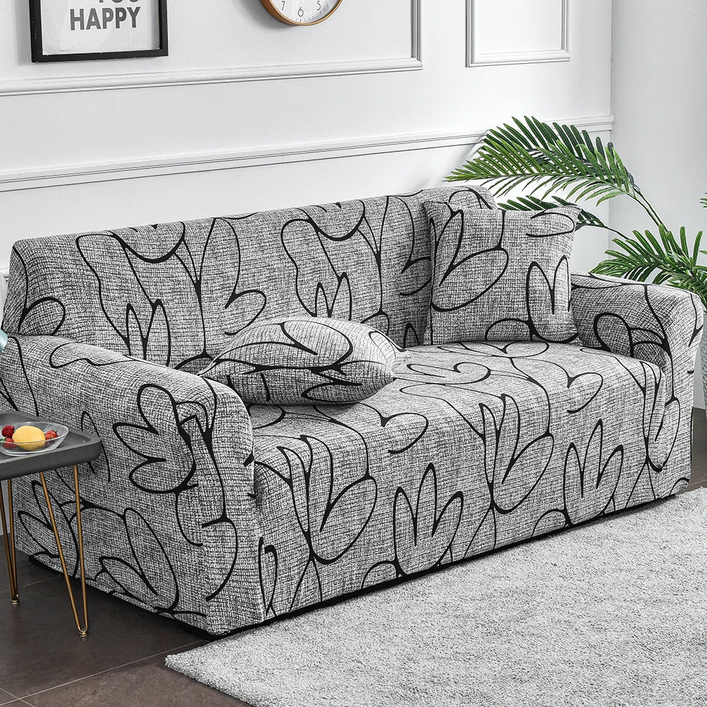 Sofa Cover Variety Printed Elastic Design