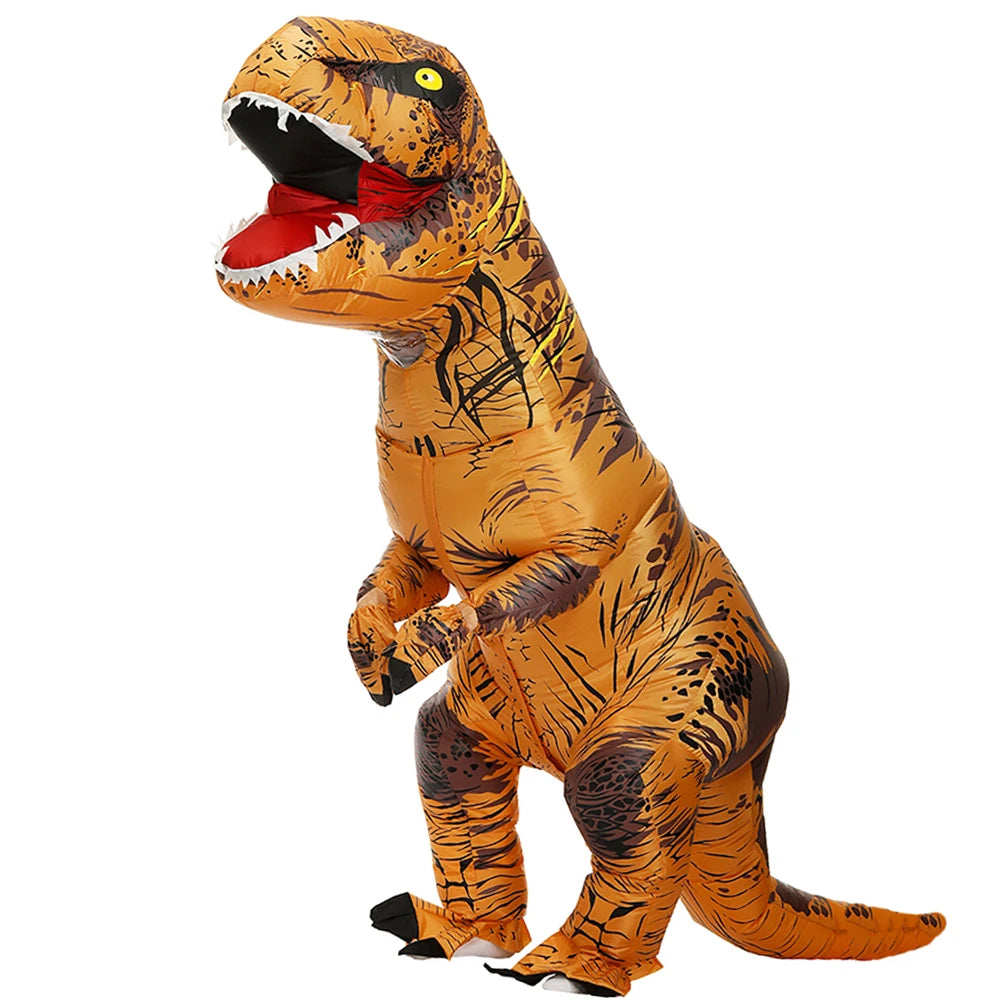 T-Rex Dinosaur Inflatable Costume Full Body Dinosaur for Adult Kids