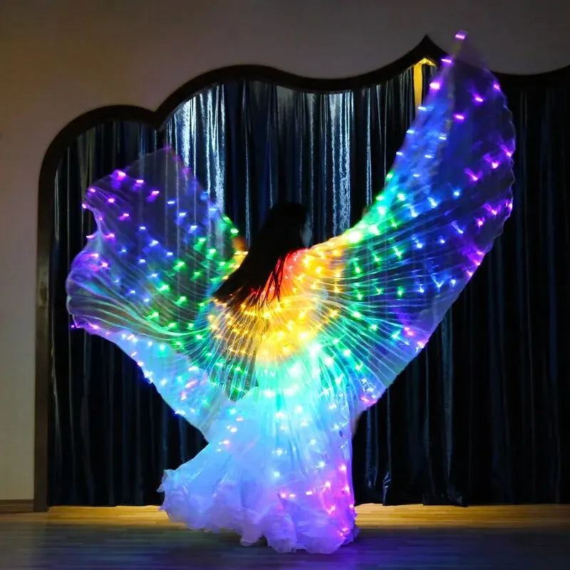 Luminous Butterfly LED Wings
