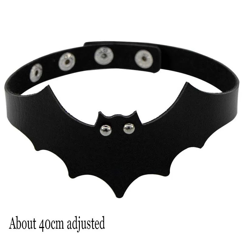 Midnight Rivet Choker Gothic Femme Jewelry
