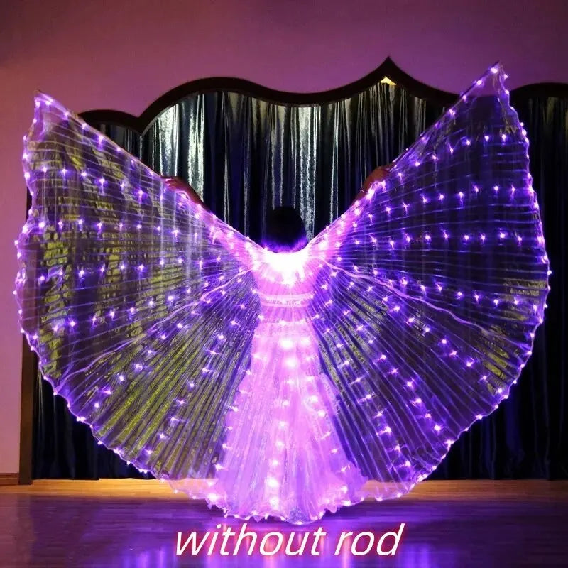 Luminous Butterfly LED Wings