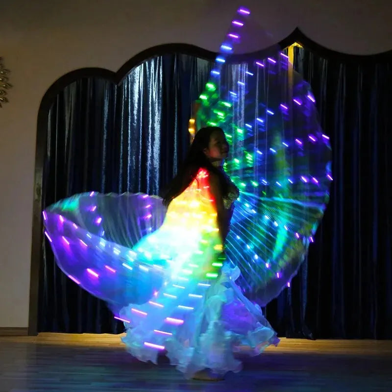 Luminous Butterfly LED Wings
