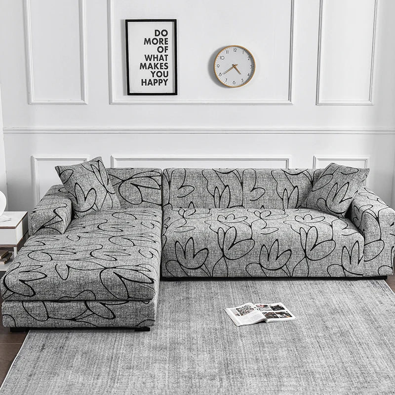 Sofa Cover Variety Printed Elastic Design